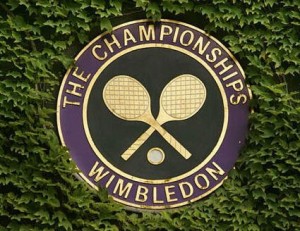 The Wimbledon logo, 2014