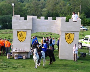 The Opening Ceremony , with Robert Dover and Endymion Porter at Dover's Castle